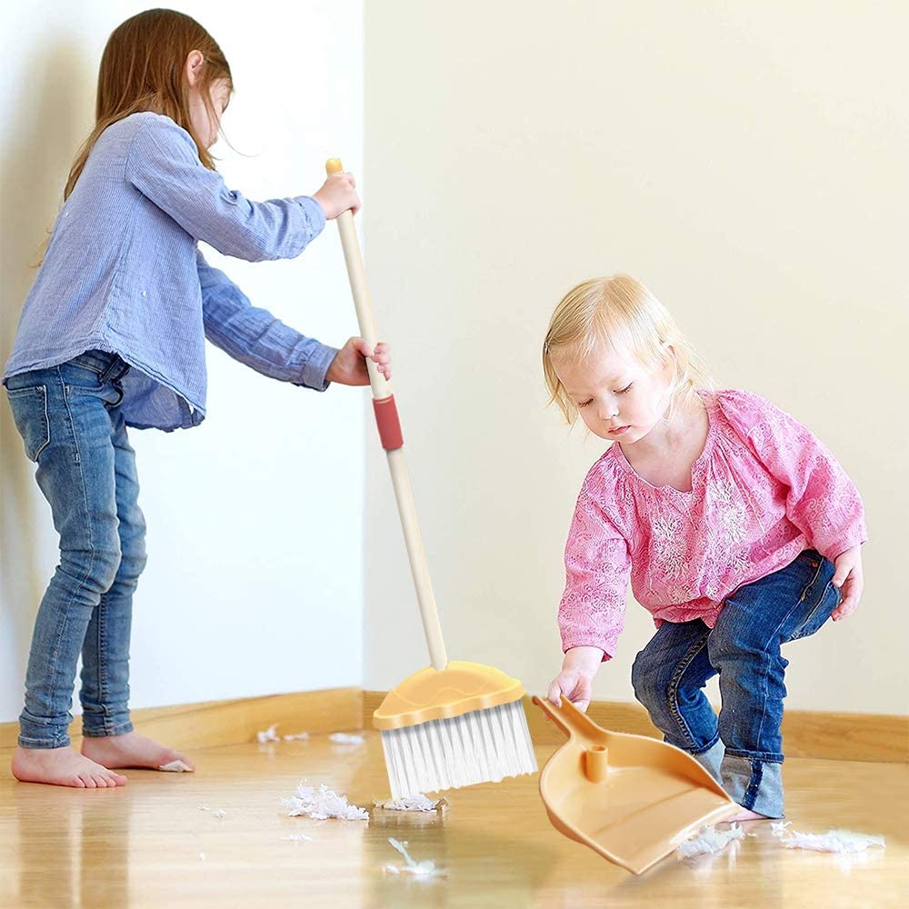 Cleaning Set 8 Pieces House Keeping Toy Pretend Play Toy for Kids