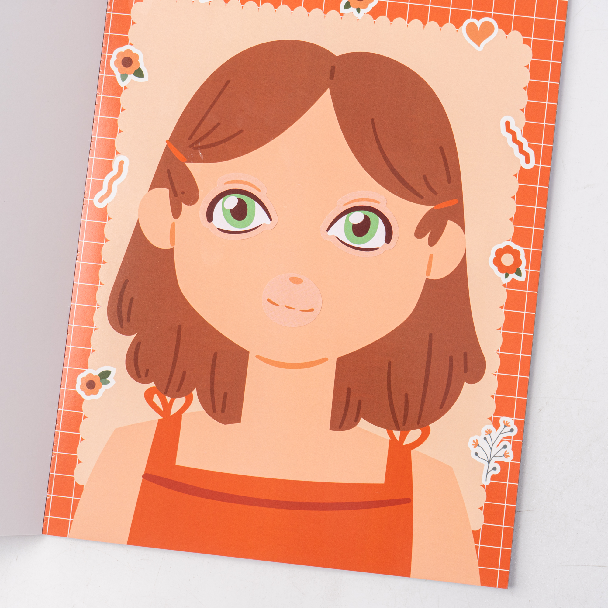Cartoon Sticker Facial Features Dress-up Show Factory Custom Patterns Kids Play Toy and Gift for Art Exploration