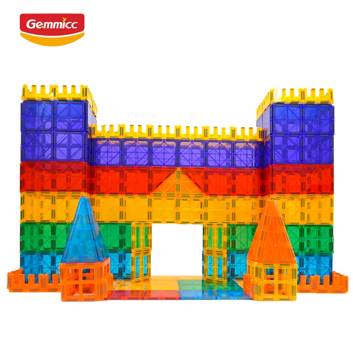 Gemmicc Creative Educational Toys Construction Game Magnetic Building Blocks Set