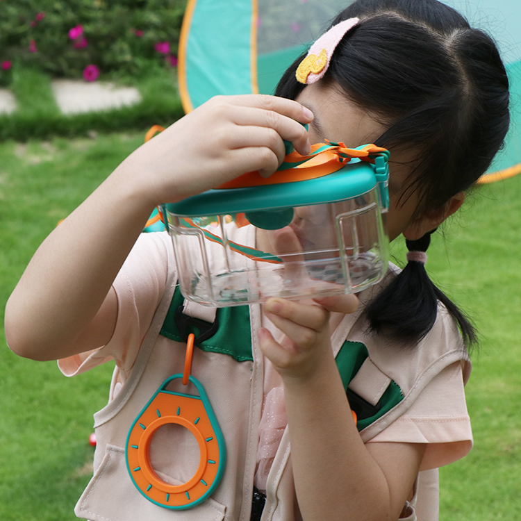 Kids Outdoor Explorer Set Educational Toy Adventure Tool Toy With Bug Catcher Kit Camping Hiking Pretend Play for Boy Girl