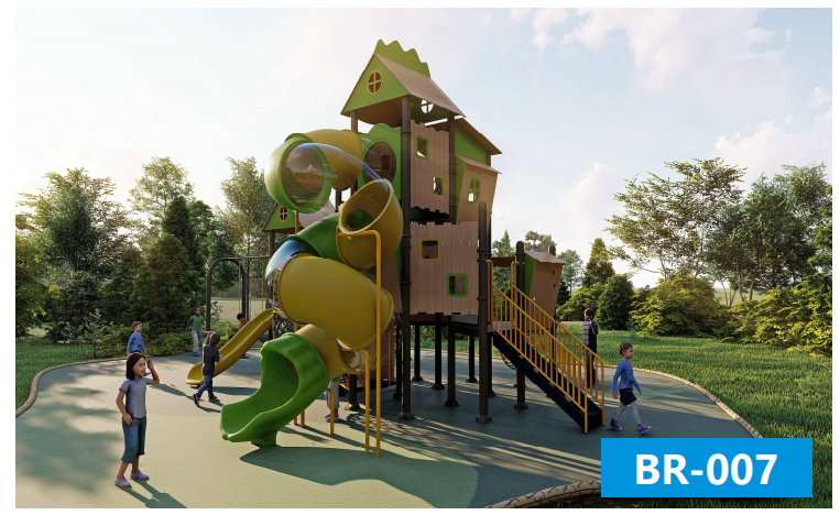 Custom Student Adventure Play Set Multi Activities Play Center for Toddler Playground