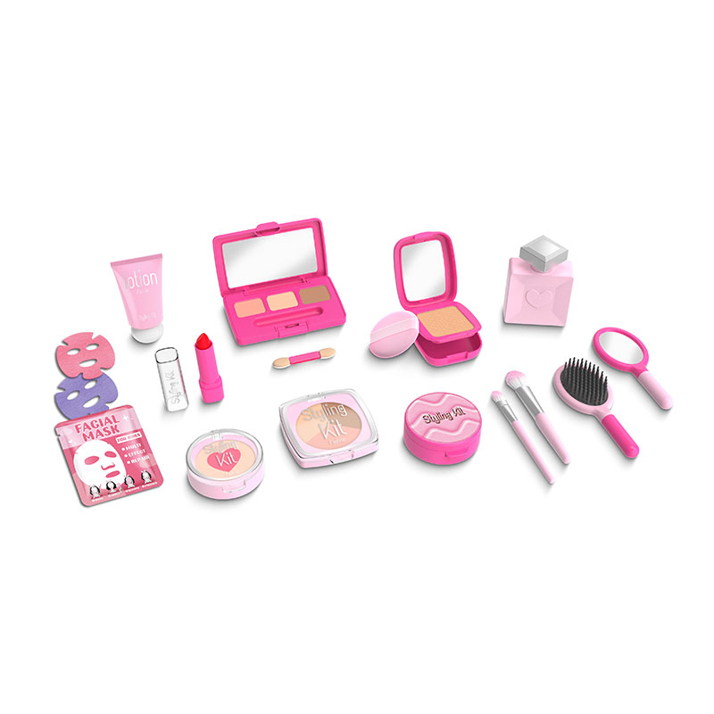 Kids Toy Simulation Makeup Role-Playing Cannot Apply the Play House Tool Set