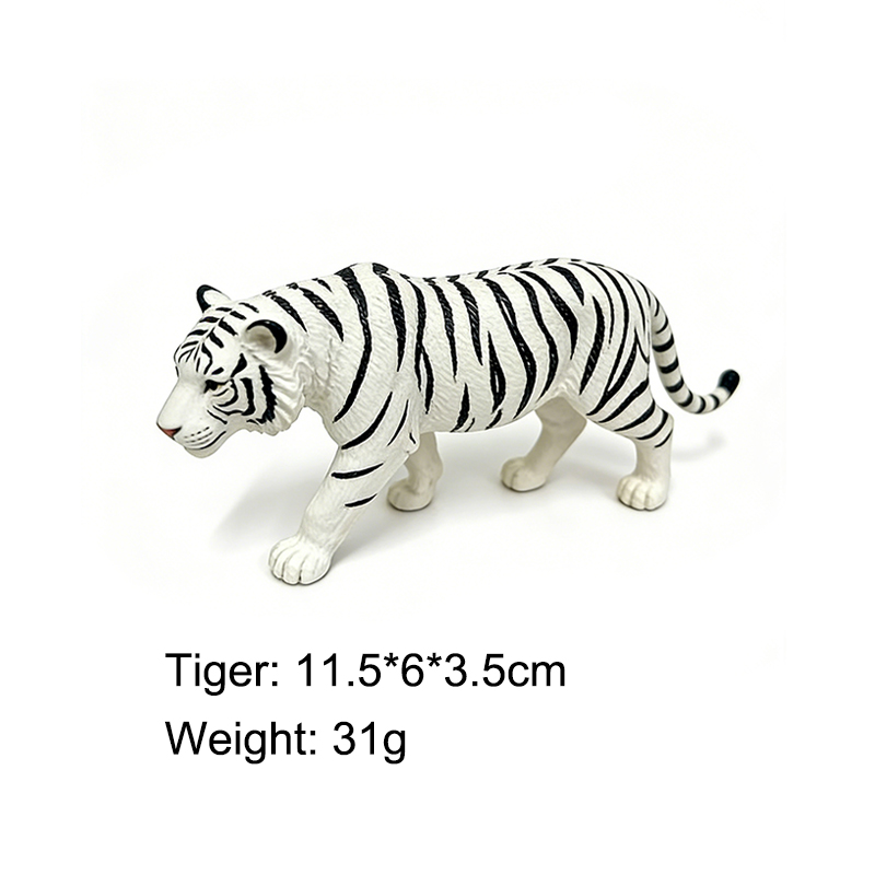 Wholesale Hollow PVC Simulation Wild Animal Statue Model Figures Mini Animal Toys Children Toy