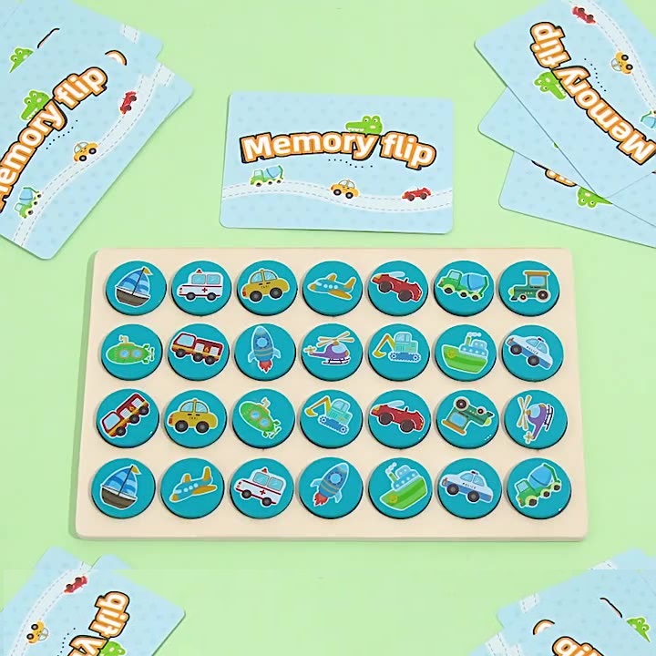 Hot New Children's Wooden Career Pairing Battle Toy Interactive Parent-Child Game Educational Matching Playing Toys CPC