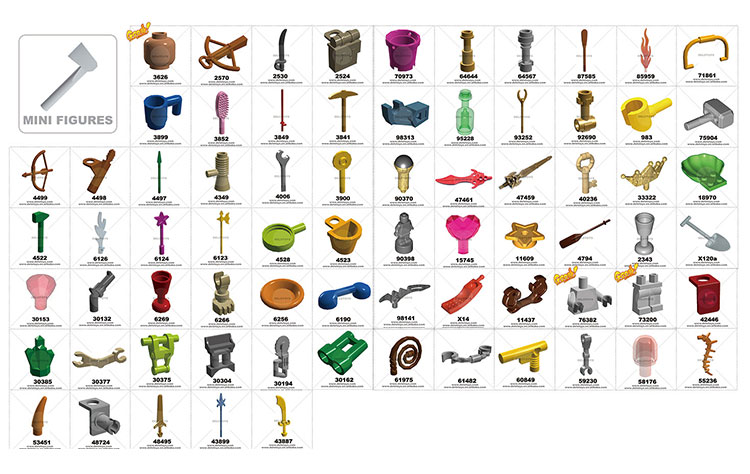 Minifig Display