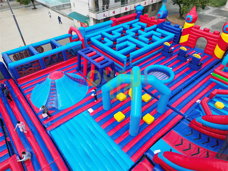 JOYFUL FUN TUV Factory Inflatable Park Indoor Inflatable Play Ground Inflatable Amusement Park