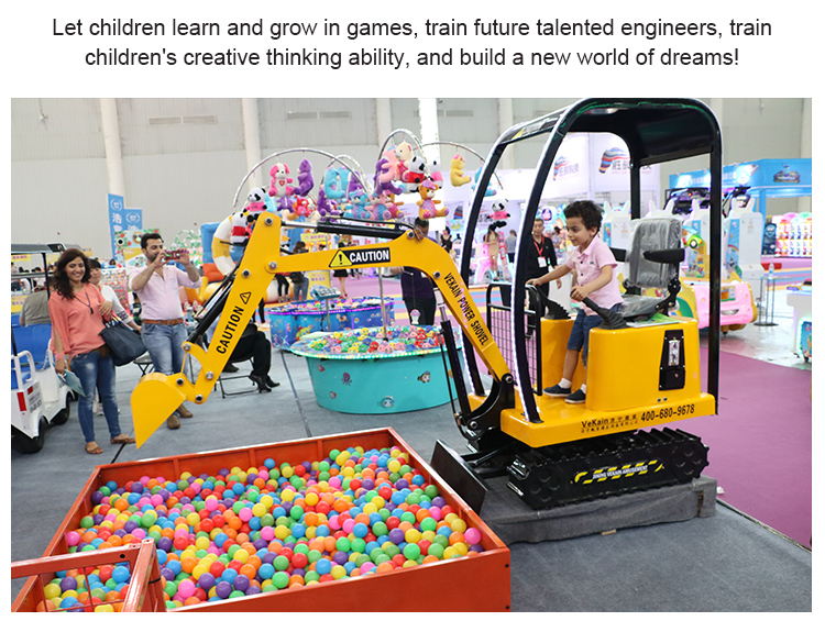 Kids Mini Electric Excavator