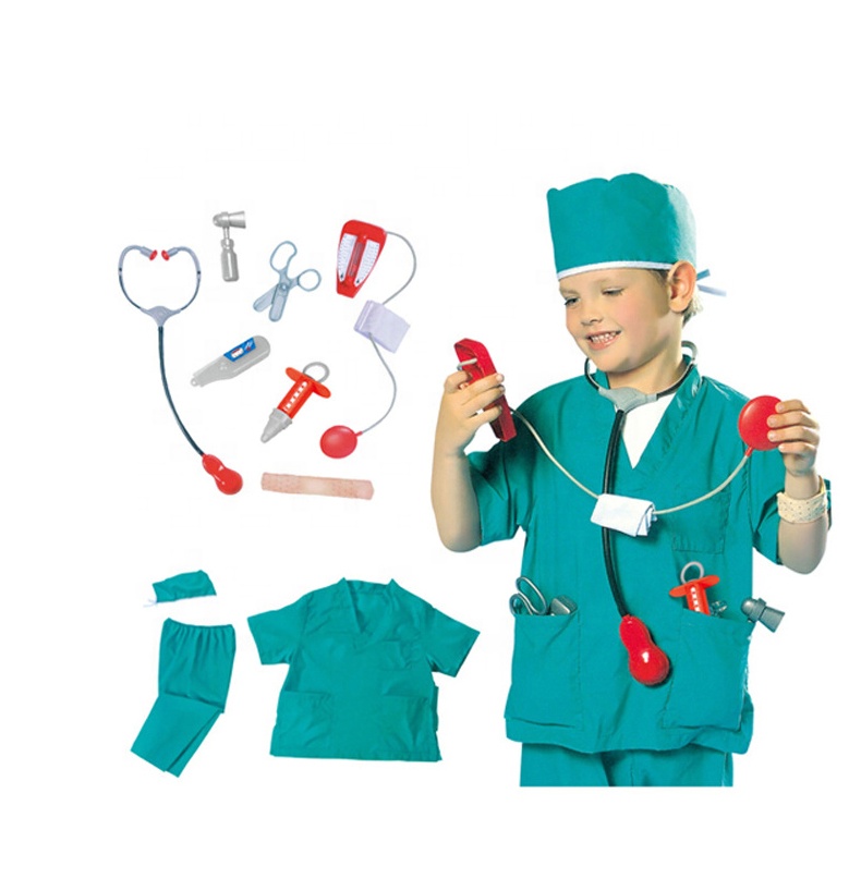 Doctor toy uniform details 2