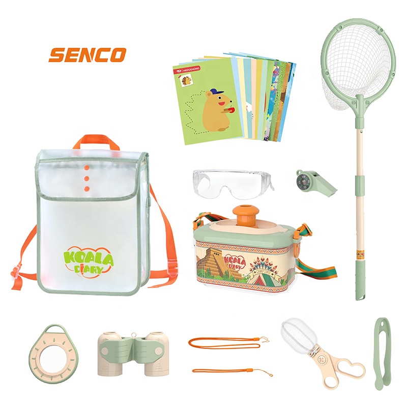 Explore Tool Set Premium Kids Camping Toys Kids Outdoor Explorer Kit Nature Adventure Tool Toy with Bug Catcher Kit