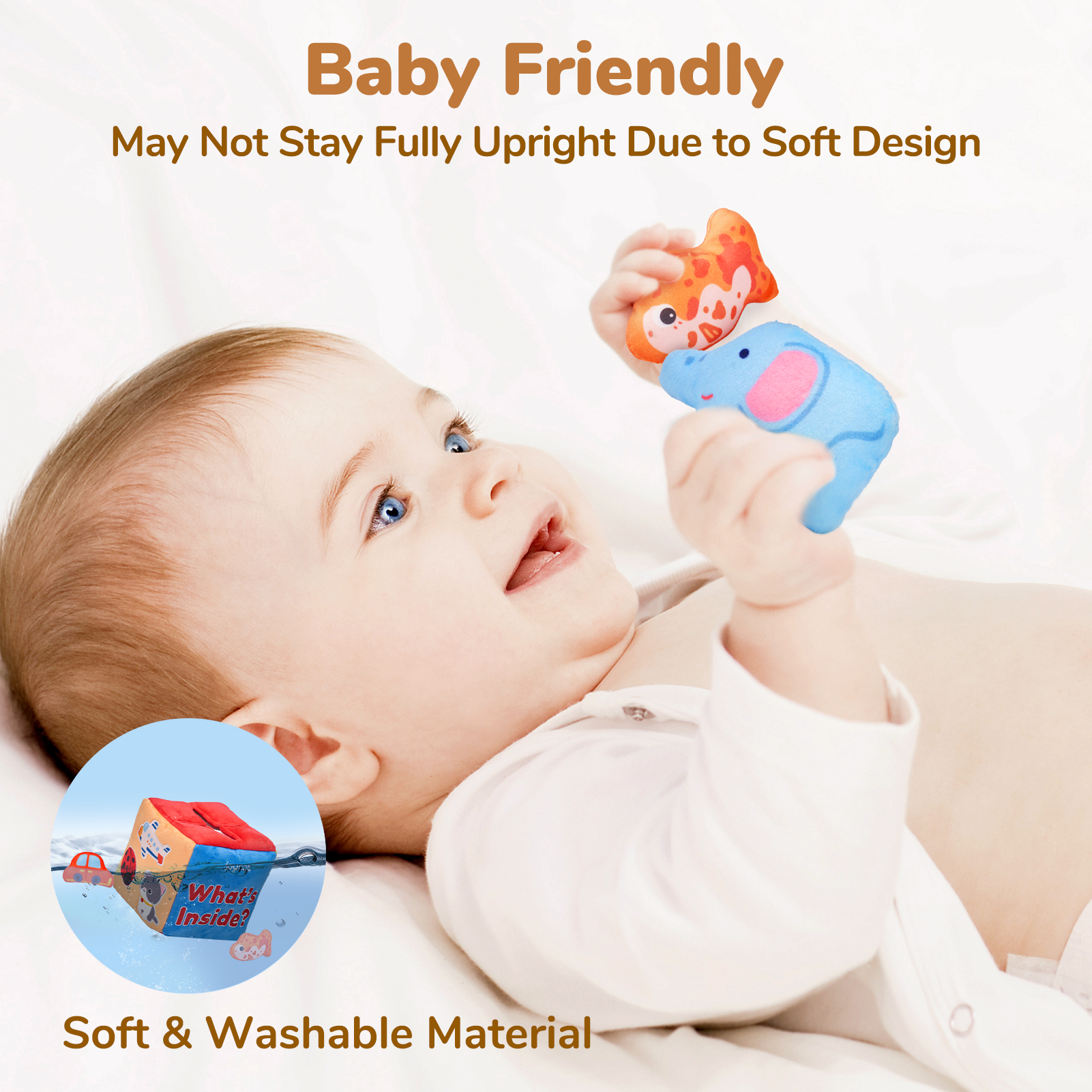 Joycat Education Toys Early Education Baby Toy Box Simulation Sensory Fine Motor Skills Visual Exercise Spatial Cognition Toys