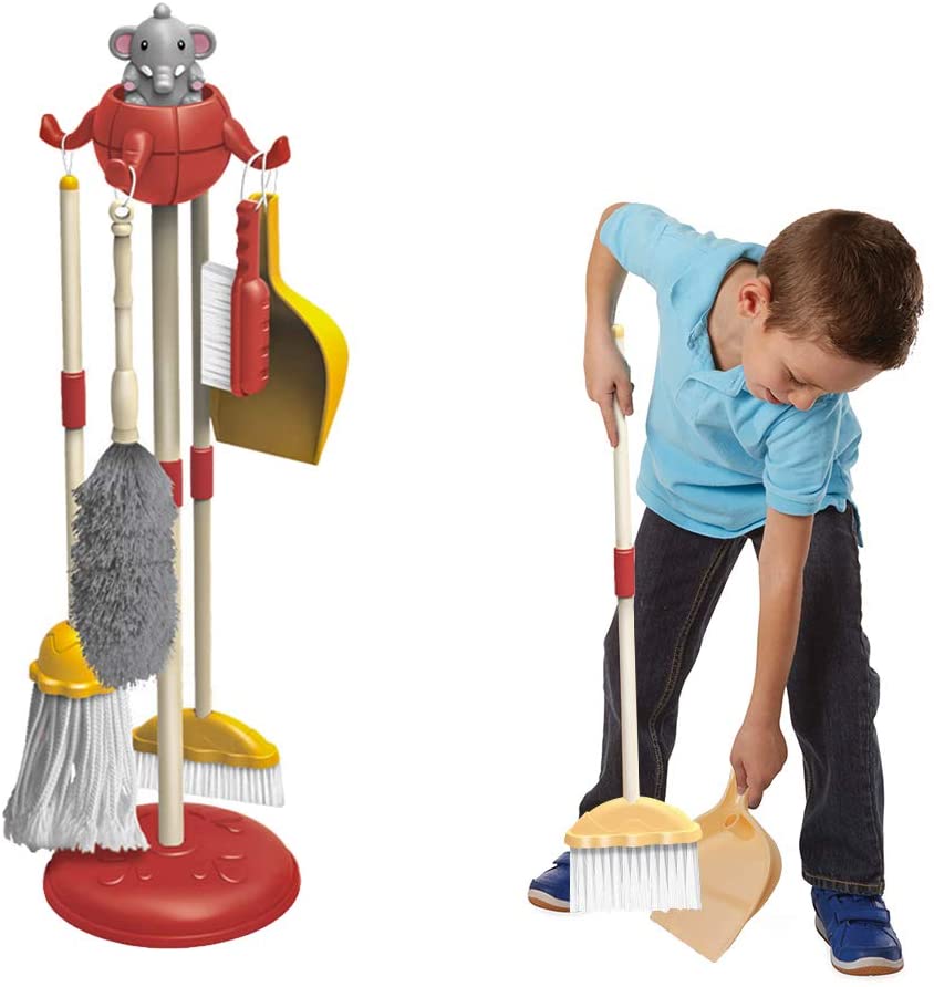 Cleaning Set 8 Pieces House Keeping Toy Pretend Play Toy for Kids