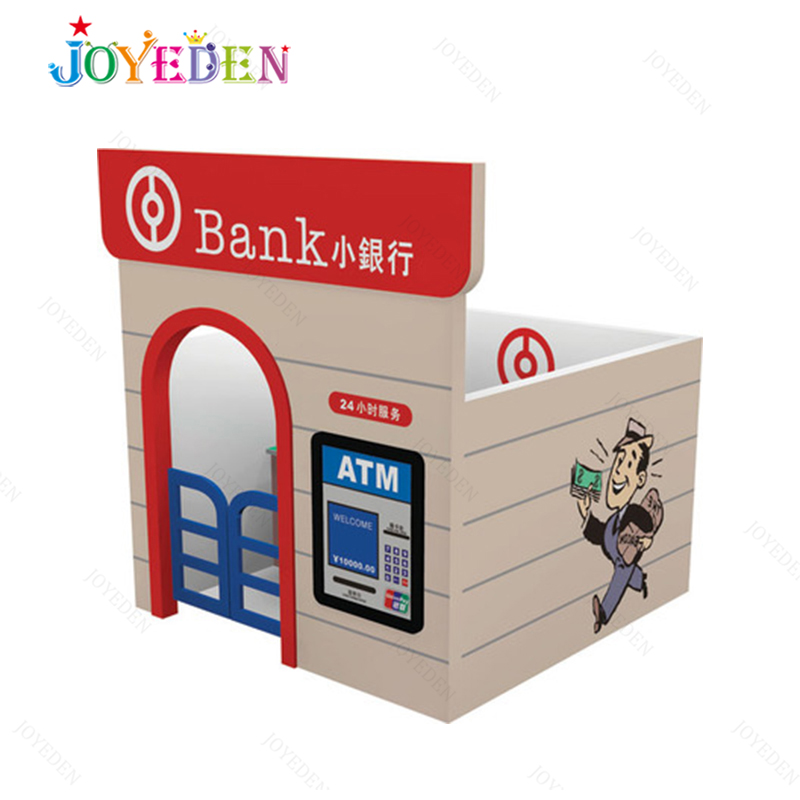 Hot Sale Cheap Indoor Pretend Hospital Doctor Games Stoving Varnish Kids Wood Playhouse for Children with Desk