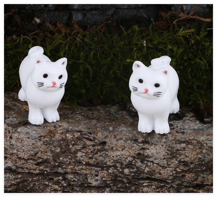 Collectible Figure Garden Ornament Gift 3D Animal Statue Cow Figurine Resin Miniature Pretend Play Toys Chinese Toy Manufacturer