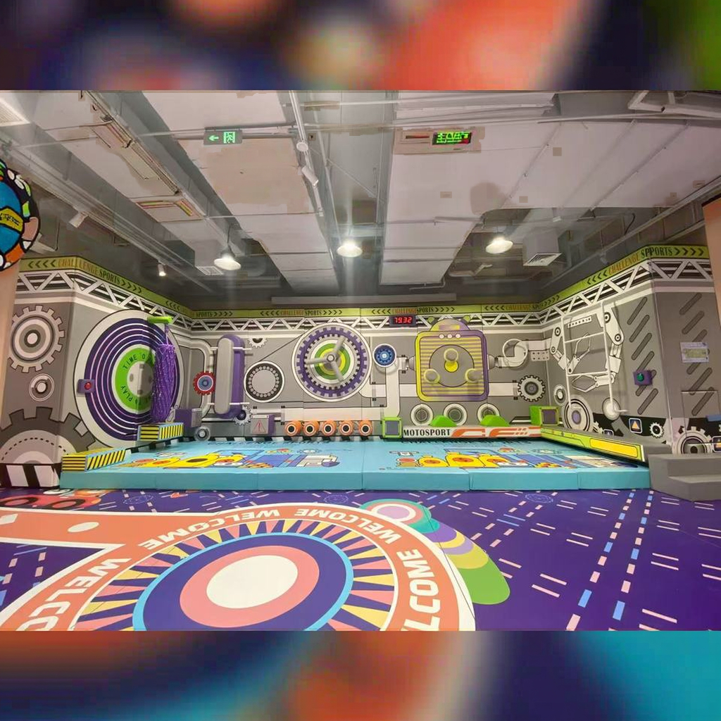 High Quality Plastic Indoor Adventure Playground for Kids with Play Structures and Fun Equipment for School and Garden Use
