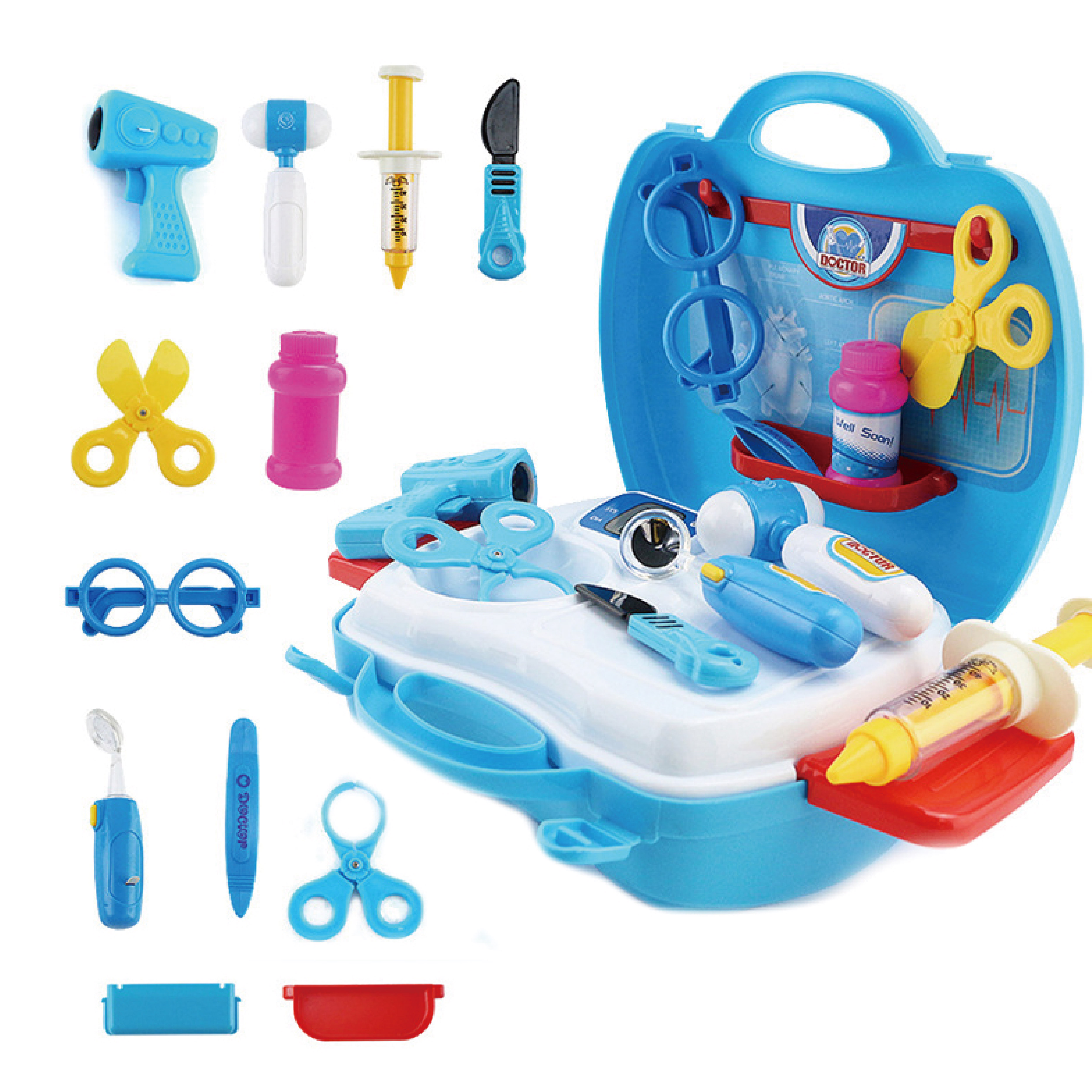 2025 Agreat Doctor Toys Best Quality Children Pretend Play Doctor Set Toys Early Education Doctor Toys