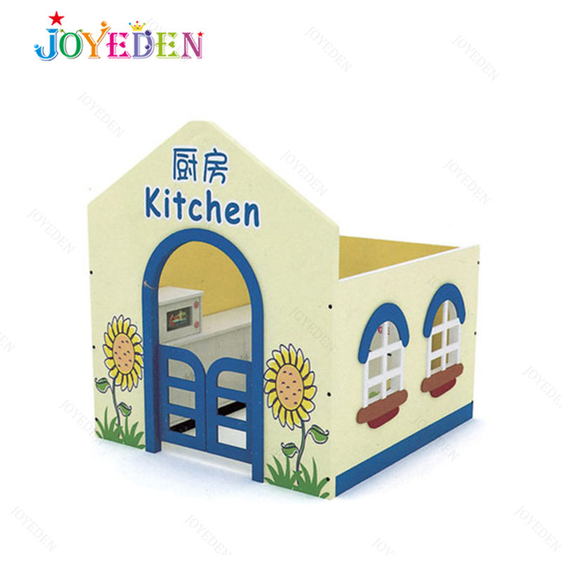Hot Sale Cheap Indoor Pretend Hospital Doctor Games Stoving Varnish Kids Wood Playhouse for Children with Desk