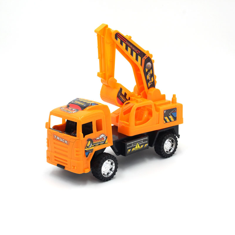 Construction Trucks Toys Set Kids Toy Vehicles Excavator Road Roller Mixer Truck Pull Back Car Toy