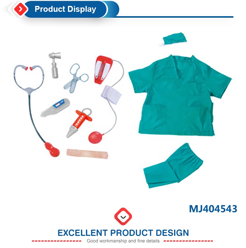 Doctor toy uniform details 1