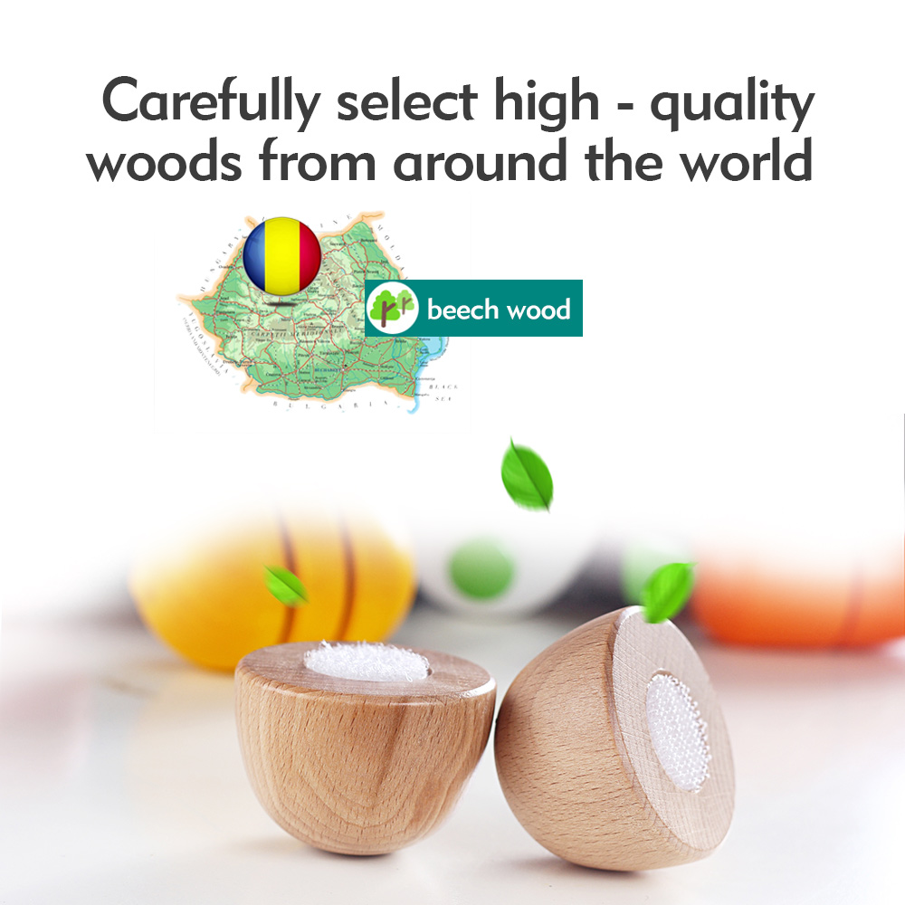 Wooden Montessori Educational Toys for Kids 1-3 Years Sensory Food Cutting Pretend Play Set with in Stock