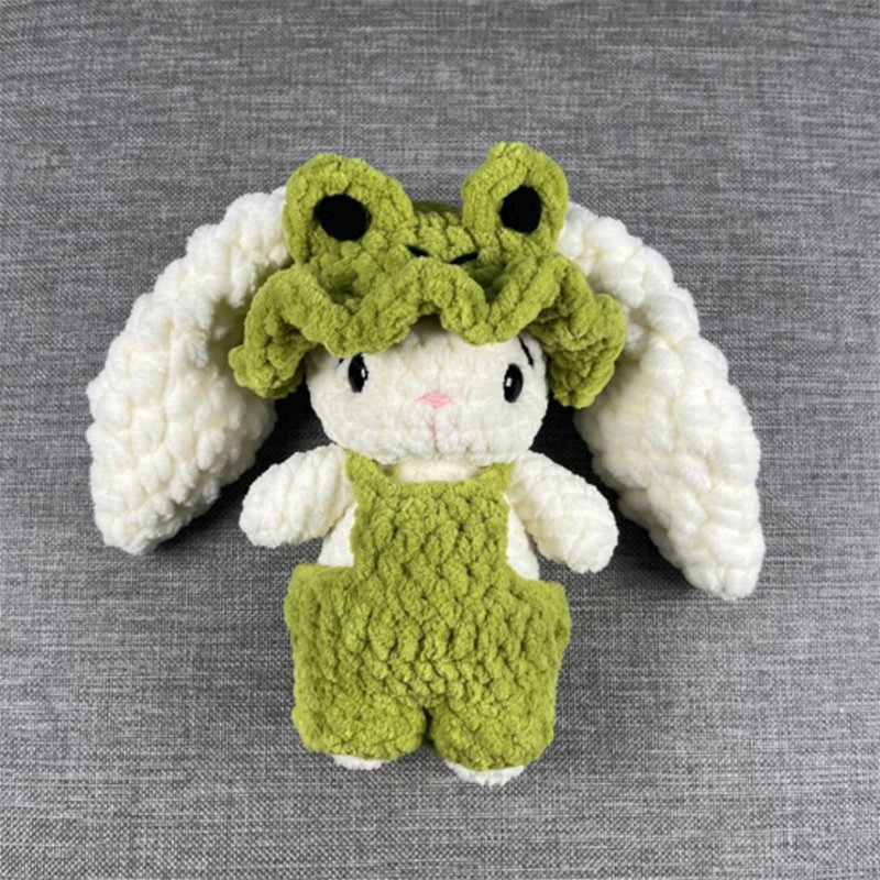 Boneca de Amigurumi de Veludo Chunky Feita à Mão com Membros Longos, Urso de Crochê Macio, Dinossauro, Bailarina, Coelho, Animal de Pelúcia para Bebê, Brinquedo de Segurança para Dormir, Presente de Pelúcia para o Berçário