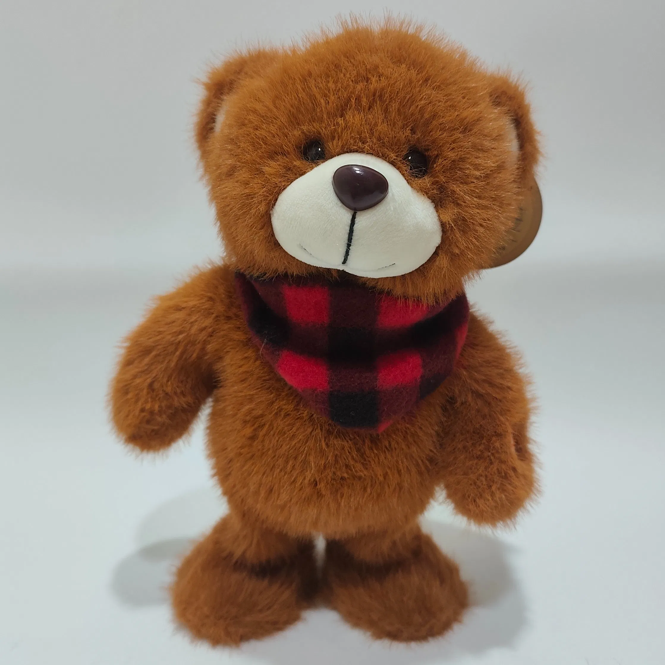Urso de Pelúcia Interativo que Canta e Anda de Lado a Lado