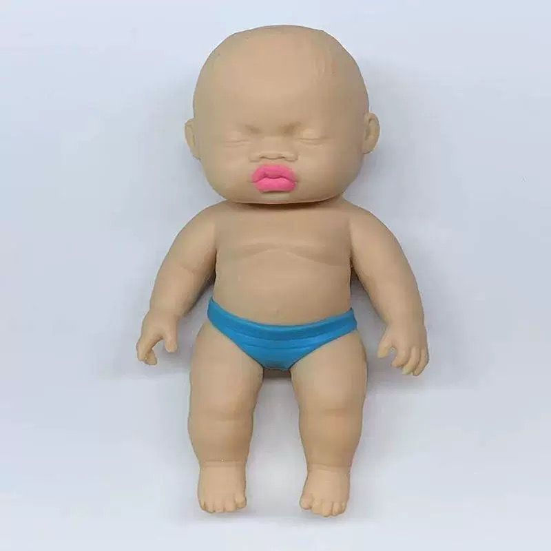 Boneca Feia e Bonita Natasha Brinquedo de Aperto Brinquedos de Squish Fidget Bolas de Estresse Brinquedos Squishy Bolas de Alívio de Estresse Sensorial para Crianças