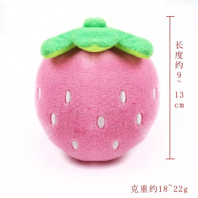 Brinquedo de Pelúcia Rosa Morango 3