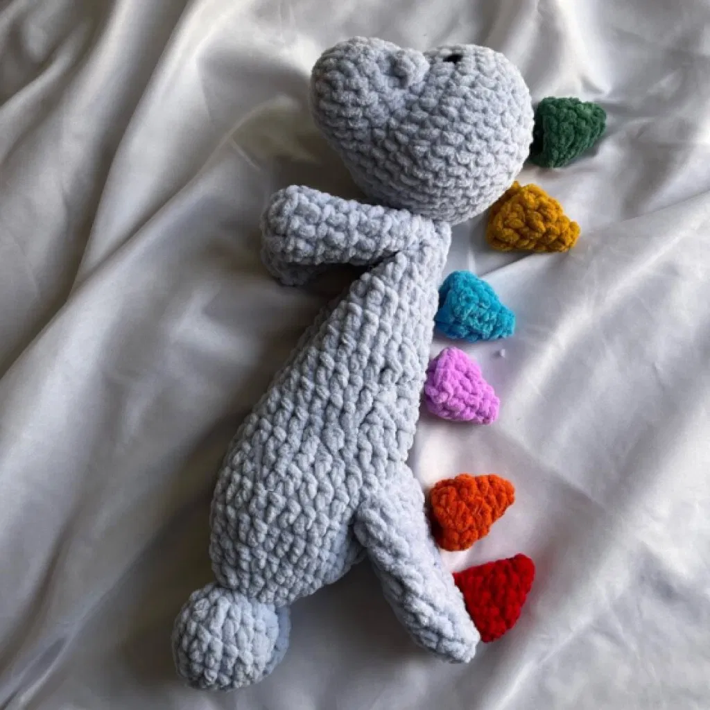 Cobertor de Crochê Feito à Mão, Animal Amigurumi, Aconchego para Bebê, Presente para Chá de Bebê, Personalizado