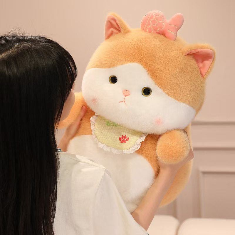 Conjunto Interativo de Hora de Brincar com Gatinho de Pelúcia e Peixe Fofinho