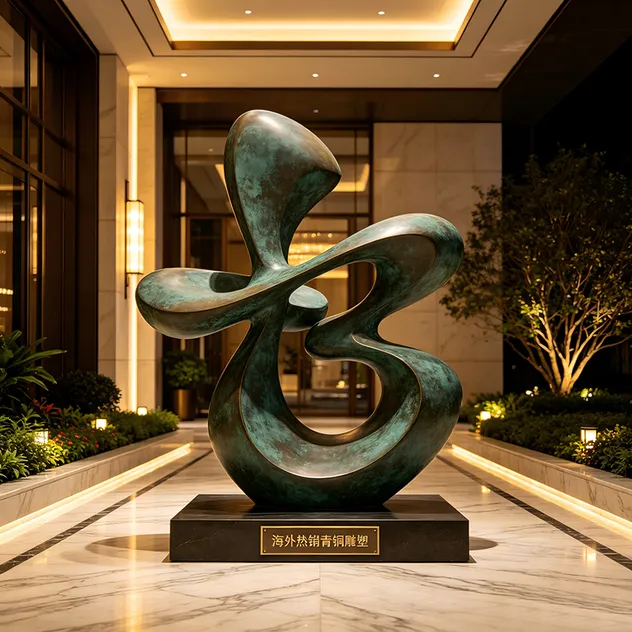 Escultura Figura Humana Abstrata 2