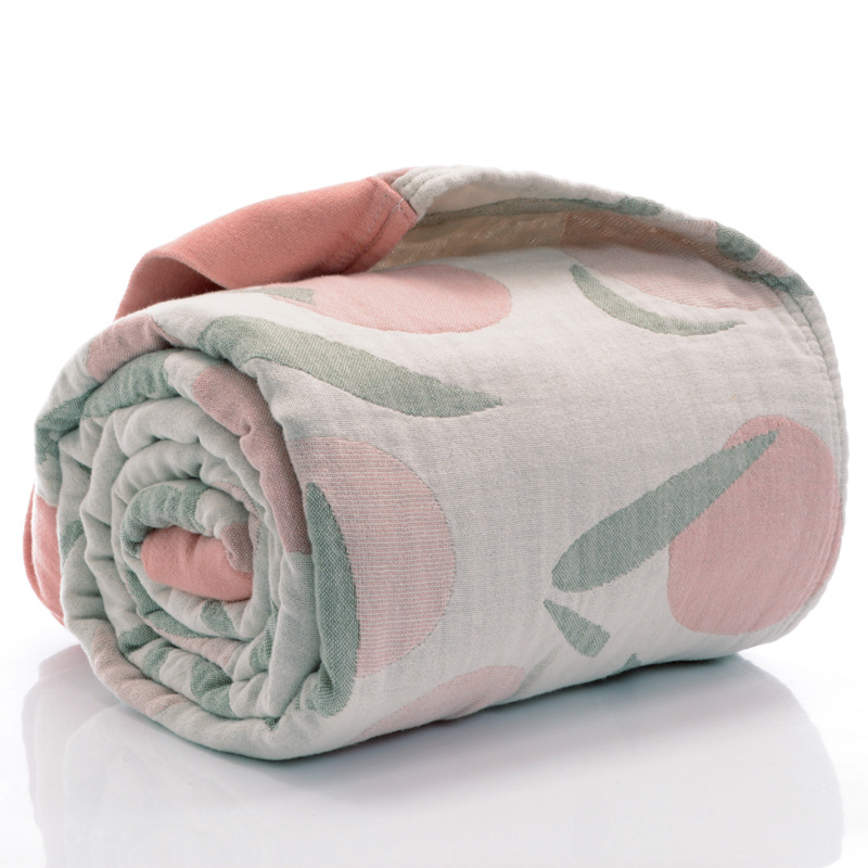 Cobertor de Algodão de Bambu Rei Plush Segurança Muslin Macio Cobertor de Viagem
