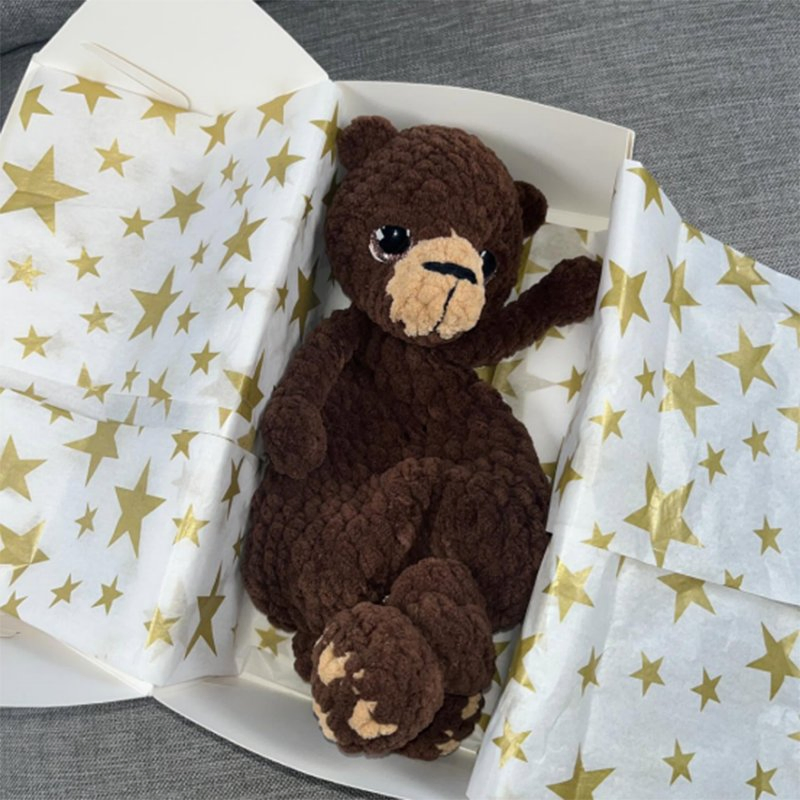 Boneca de Amigurumi de Veludo Chunky Feita à Mão com Membros Longos, Urso de Crochê Macio, Dinossauro, Bailarina, Coelho, Animal de Pelúcia para Bebê, Brinquedo de Segurança para Dormir, Presente de Pelúcia para o Berçário