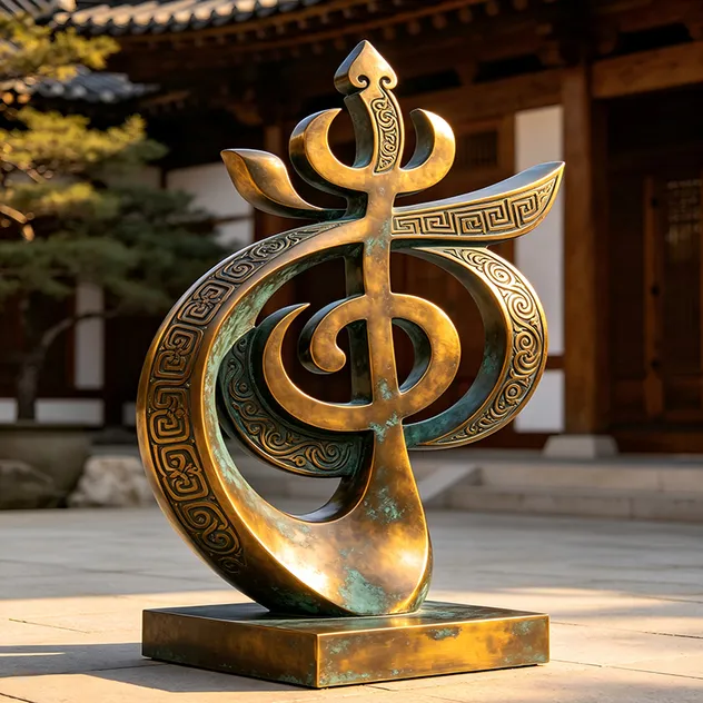 Escultura Zen