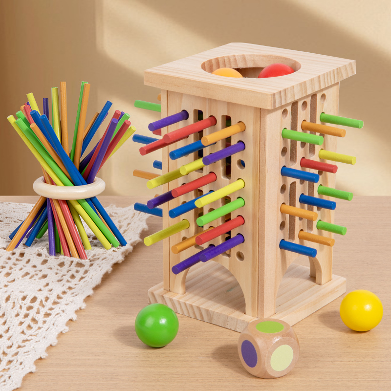 Brinquedo Educativo Sensorial Arco-Íris para Crianças em Idade Pré-Escolar