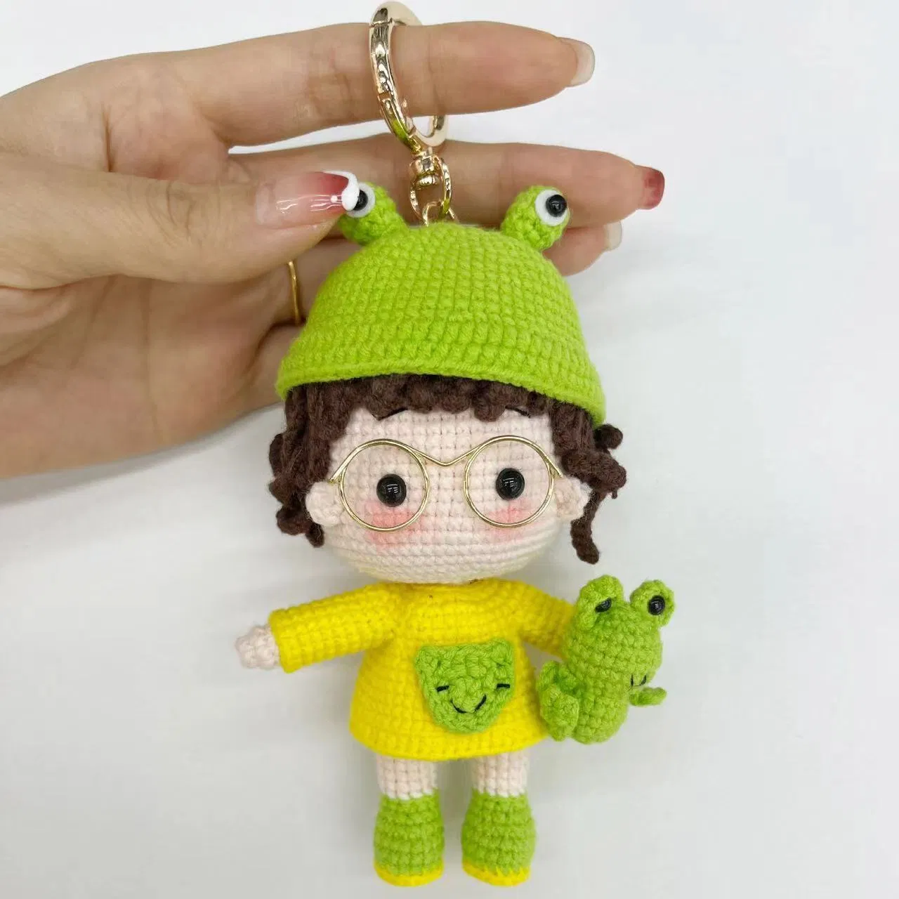 Atacado de Bebês Crochê de Desenhos Animados Animais Garfield Amigurumi 100% Brinquedos de Coelho de Crochê com Fio de Algodão