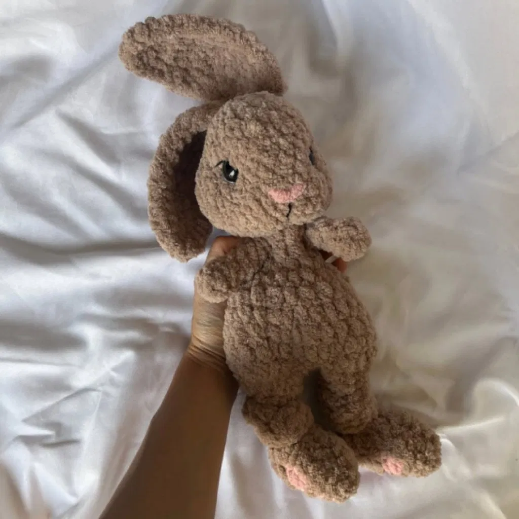 Cobertor de Crochê Feito à Mão, Animal Amigurumi, Aconchego para Bebê, Presente para Chá de Bebê, Personalizado