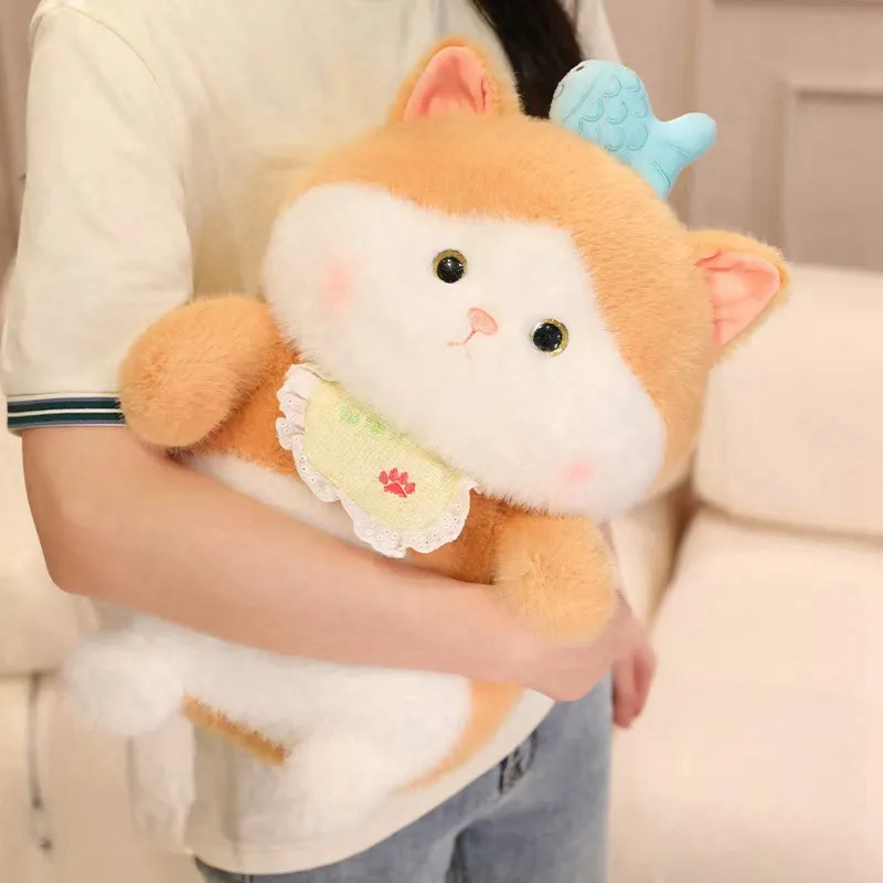 Conjunto Interativo de Hora de Brincar com Gatinho de Pelúcia e Peixe Fofinho