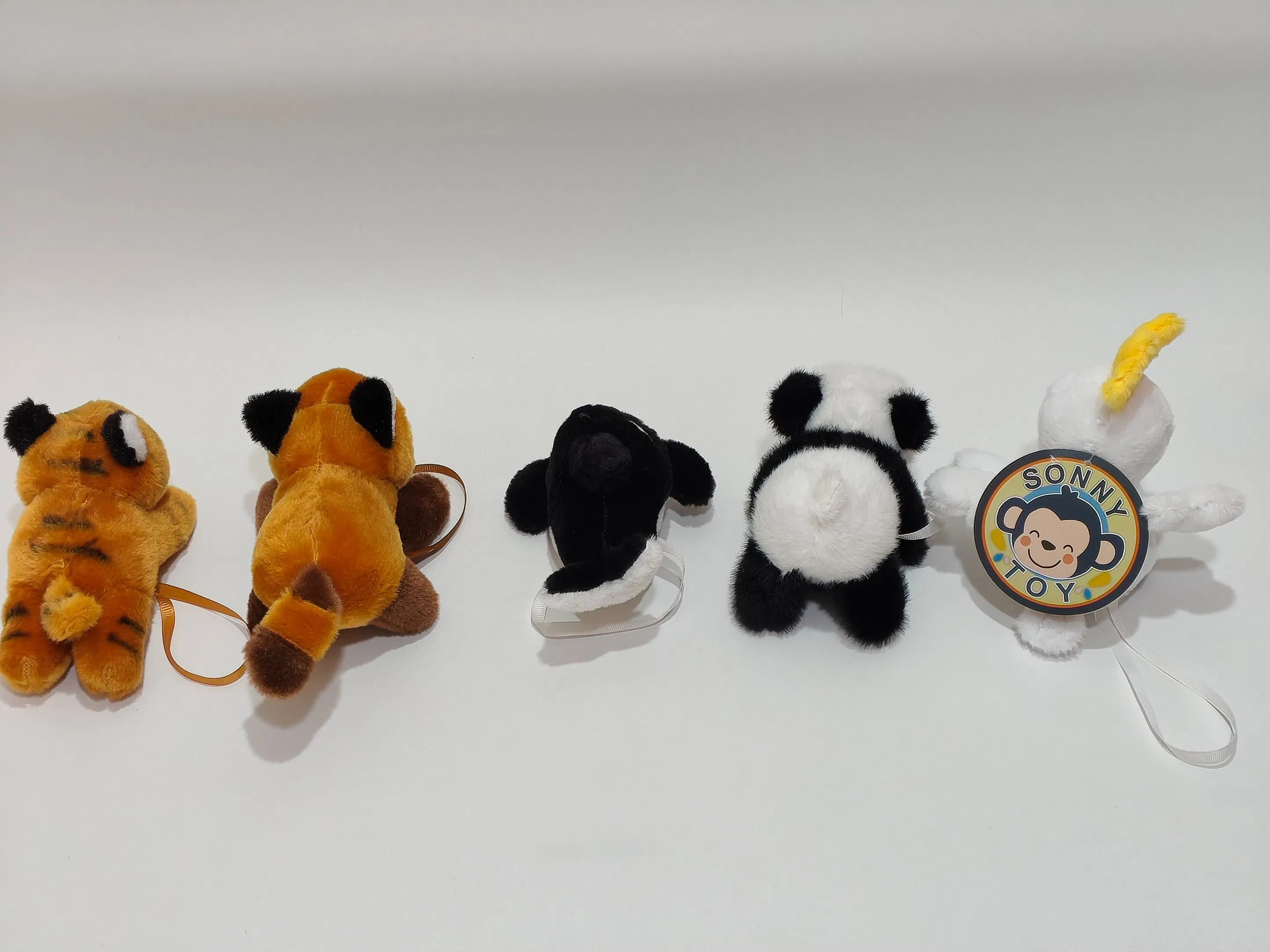 Conjunto de Animais de Pelúcia com Ombro Magnético 5 Coleção Fofa e Interativa