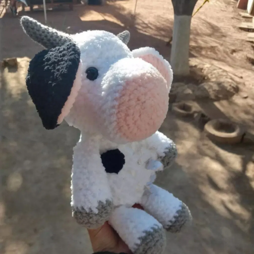 Bonecas de Amigurumi de Crochê à Mão, Brinquedos de Pelúcia de Animais Marinhos de Jogo e Fazenda Personalizados por OEM
