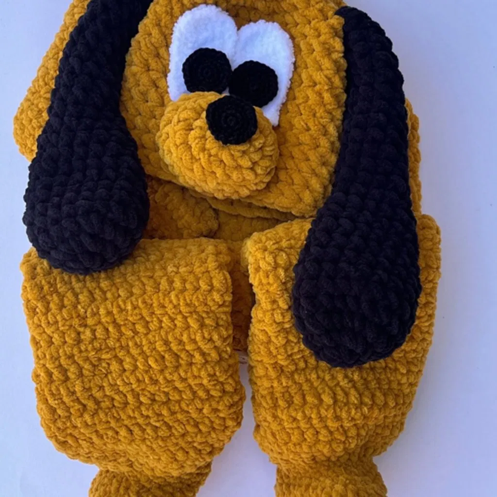 Produtos de Bebê de Crochê à Mão, Boneco de Animal Lovey e Conjunto de Bebê Tricotado, Presente Personalizado para Recém-Nascidos