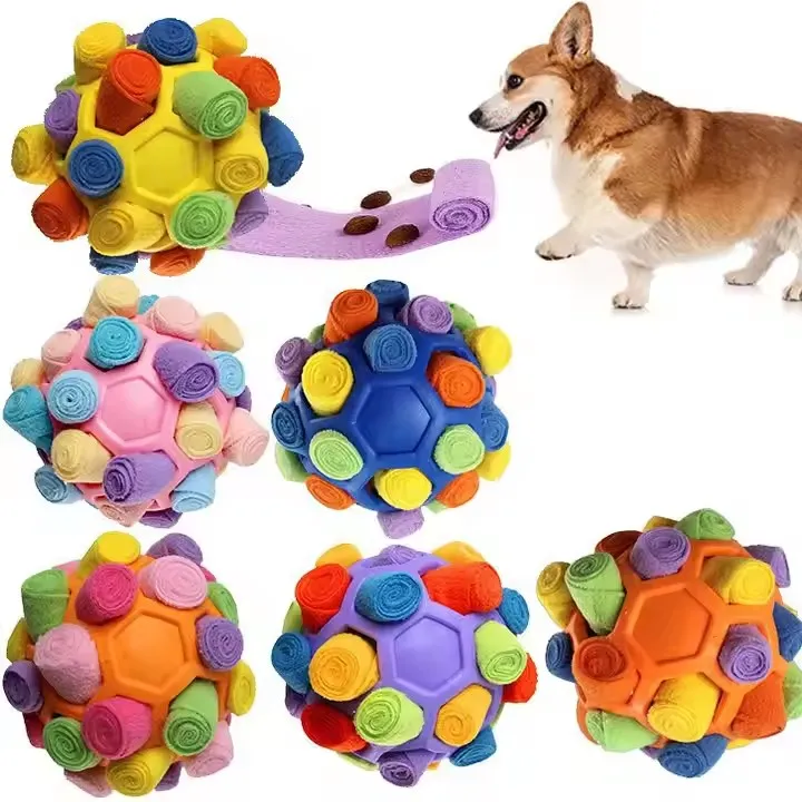 Brinquedo de Cão de Luxo em Pelúcia para Diversão Interativa de Cheirar e Brincar