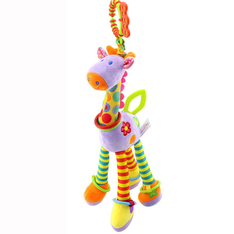 Brinquedo de Algodão Orgânico para Teething Seguro e Brincadeiras de Agarrar