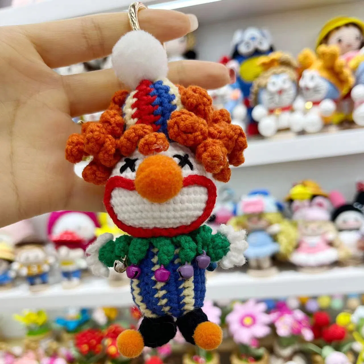 Atacado de Bebês Crochê de Desenhos Animados Animais Garfield Amigurumi 100% Brinquedos de Coelho de Crochê com Fio de Algodão
