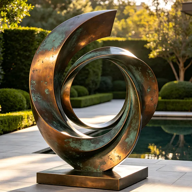 Escultura Arte em Pé