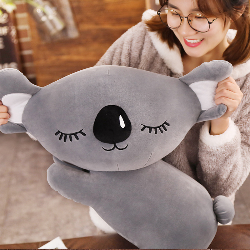 Sofá de Cama Almofada Macia Brinquedo de Pelúcia de Animal de Desenho Animado Koala