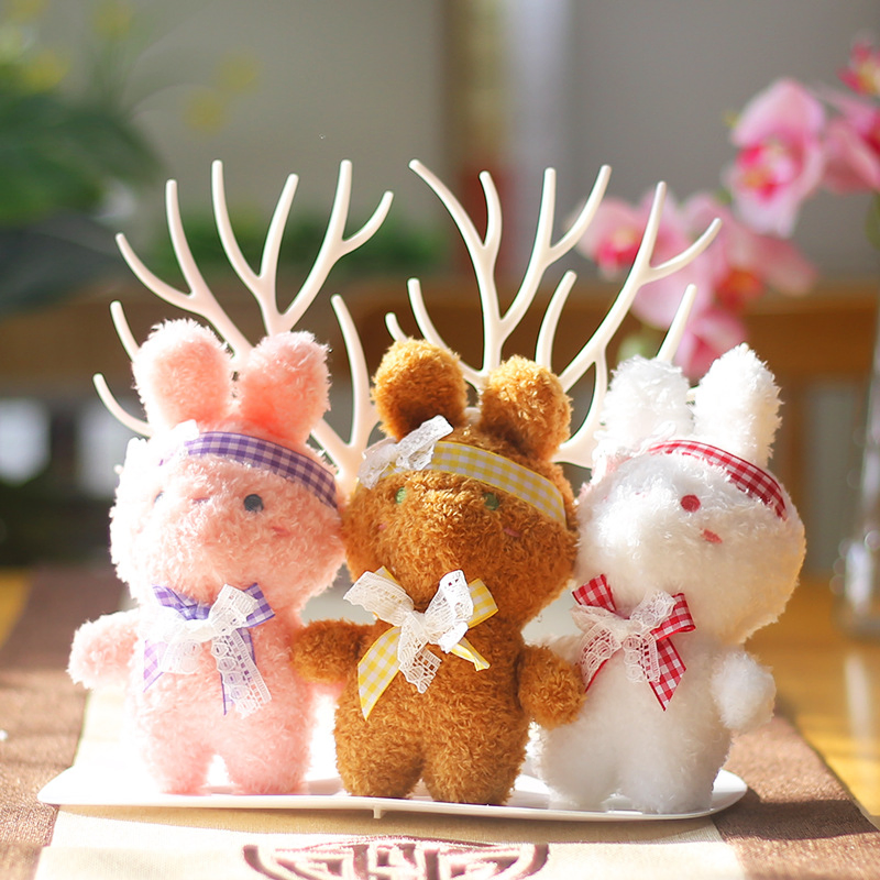 Coelho de Páscoa Pelúcia Coelho de Orelhas Longas Cor Algodão PP Pelúcia Atacado OEM Pelúcia Pesada Brinquedo de Pelúcia para Bebês Crianças