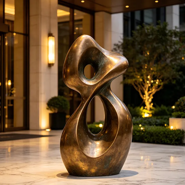 Escultura Figura Humana Abstrata 1