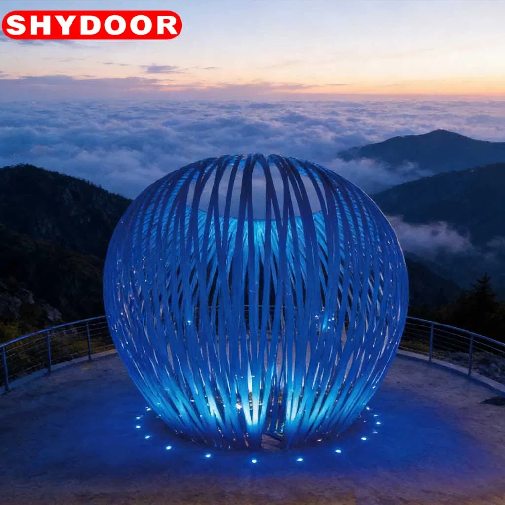 Luz Oca Escovada LED Luz Suave Brilho Frio Brilho Brilhante Luz Personalizada OEM Arte Luz Aquática Brilho Cósmico Luz Aquática Brilho Cósmico Escultura LED do Vento