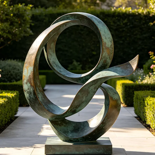 Escultura Arte em Pé
