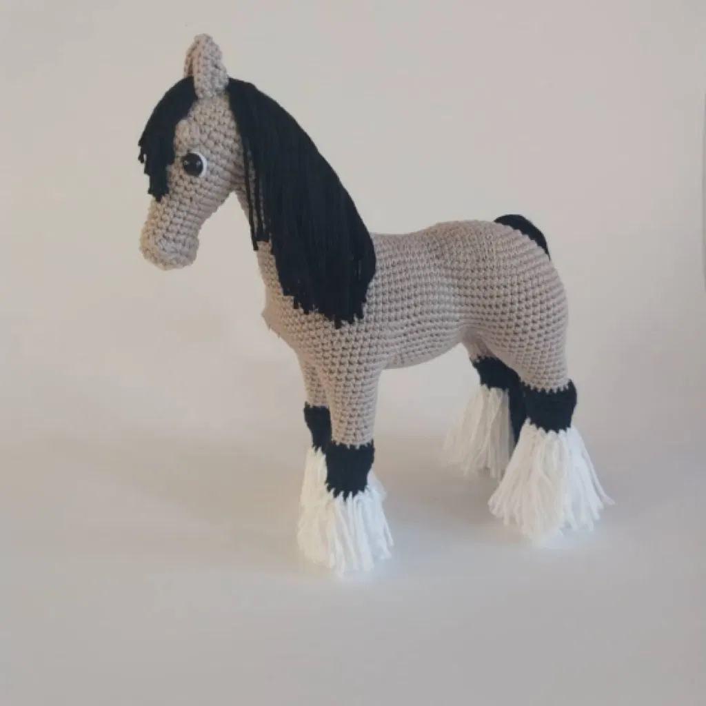 Bonecas de Amigurumi de Crochê à Mão, Brinquedos de Pelúcia de Animais Marinhos de Jogo e Fazenda Personalizados por OEM